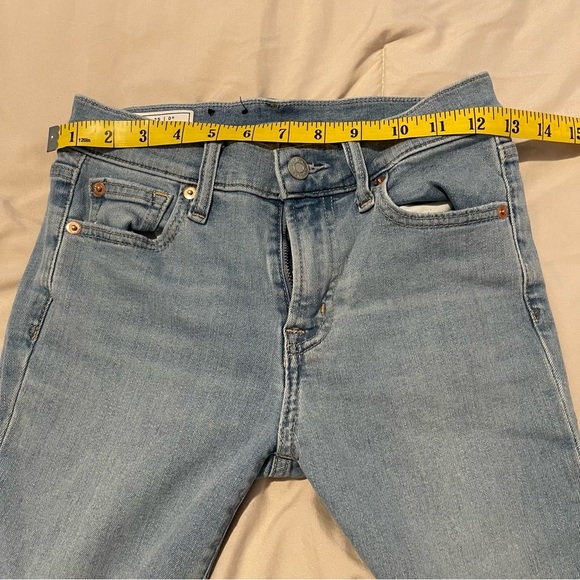 Gap Skinny Mid Rise Blue Women's Jeans size 25R - Picture 4 of 6